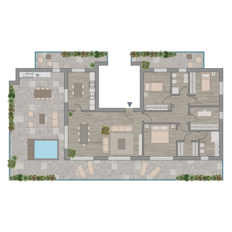 Appartamento con terrazzo in via xx settembre 94, Arona