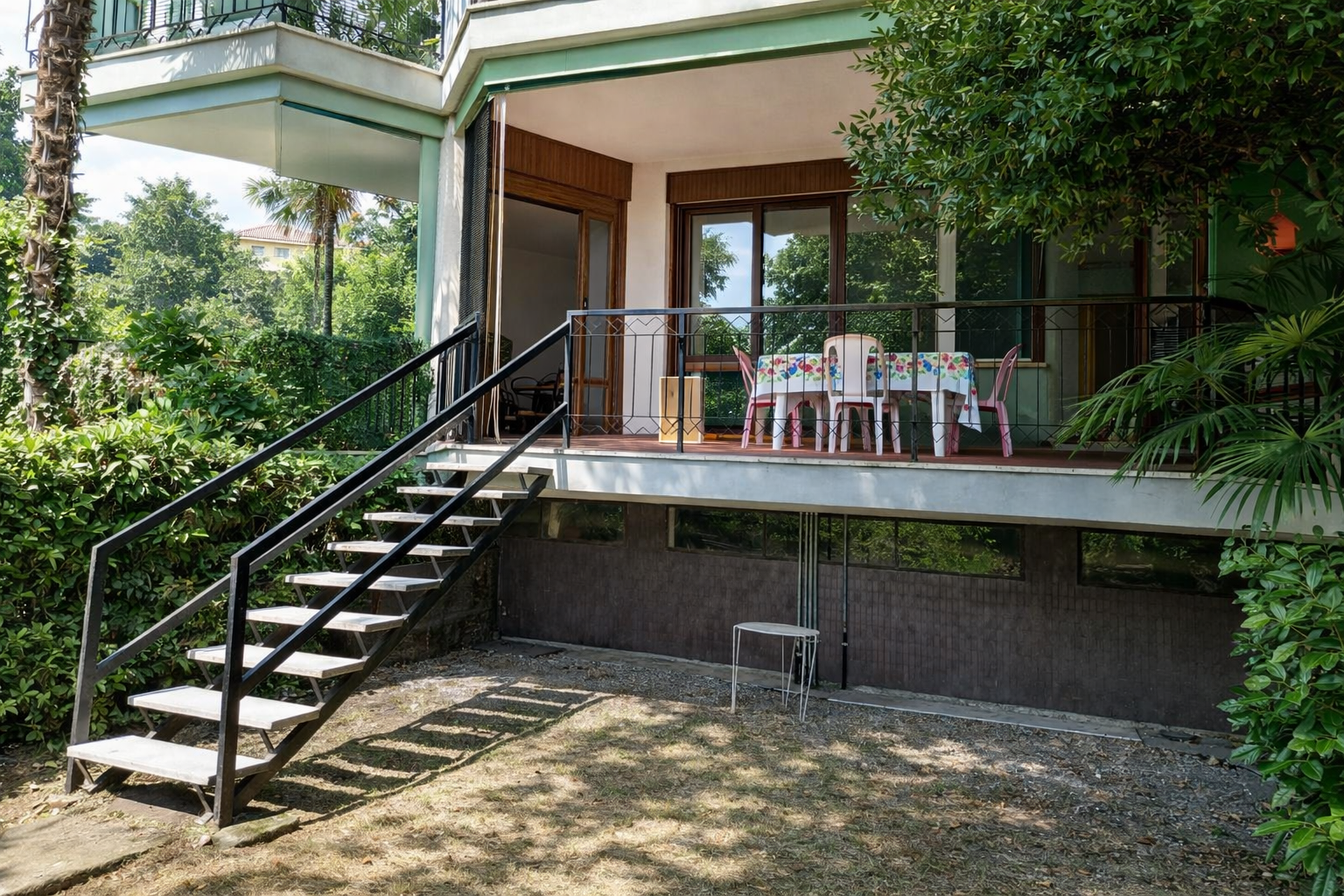 Bilocale con giardino a Arona