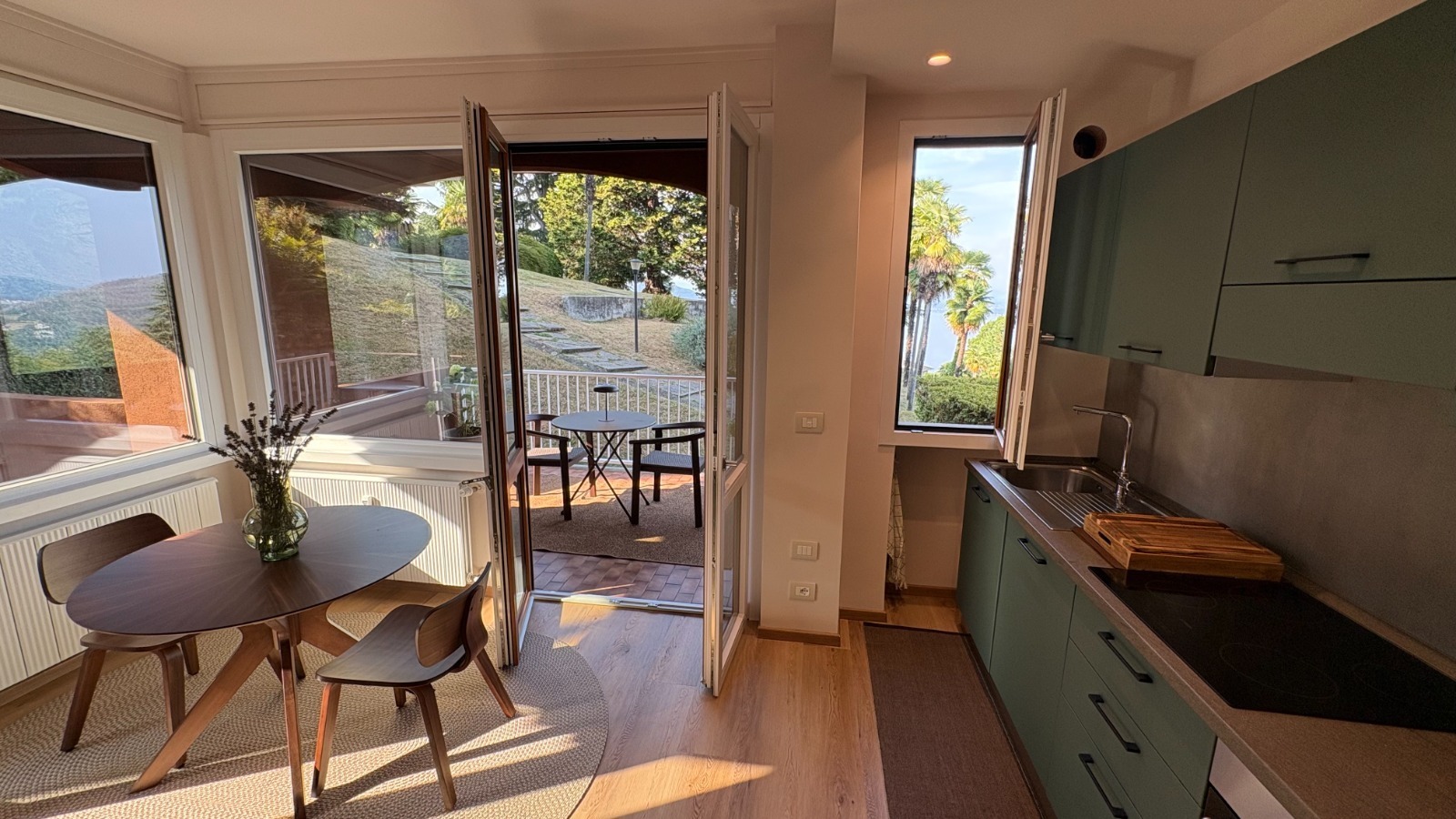 Bilocale con giardino in via ghevio - dagnente 999, Arona