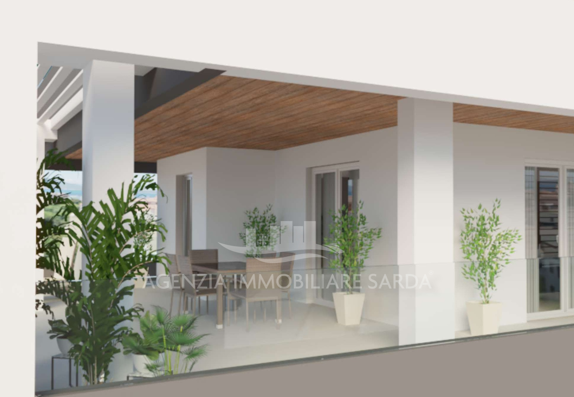 Attico con terrazzo a Alghero