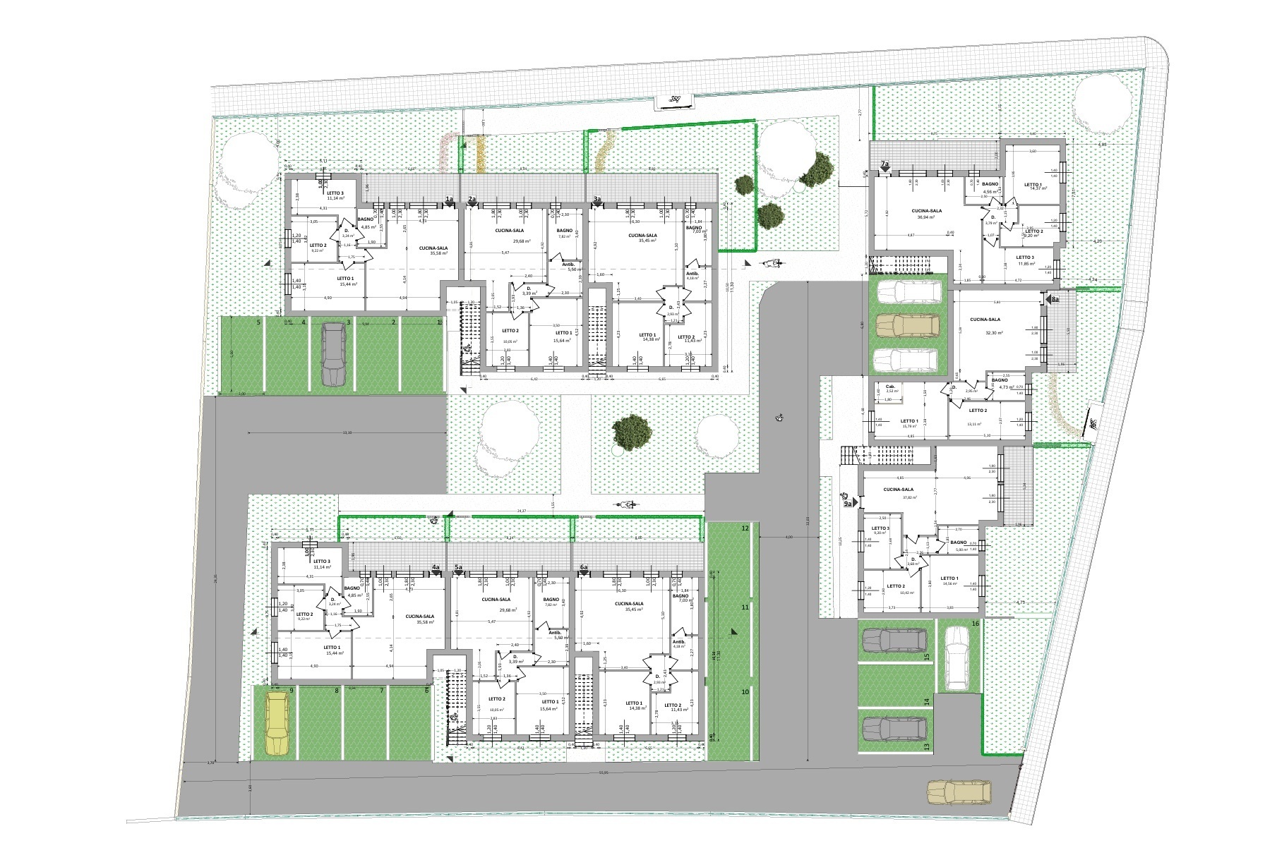 Quadrilocale con giardino a Porto Torres