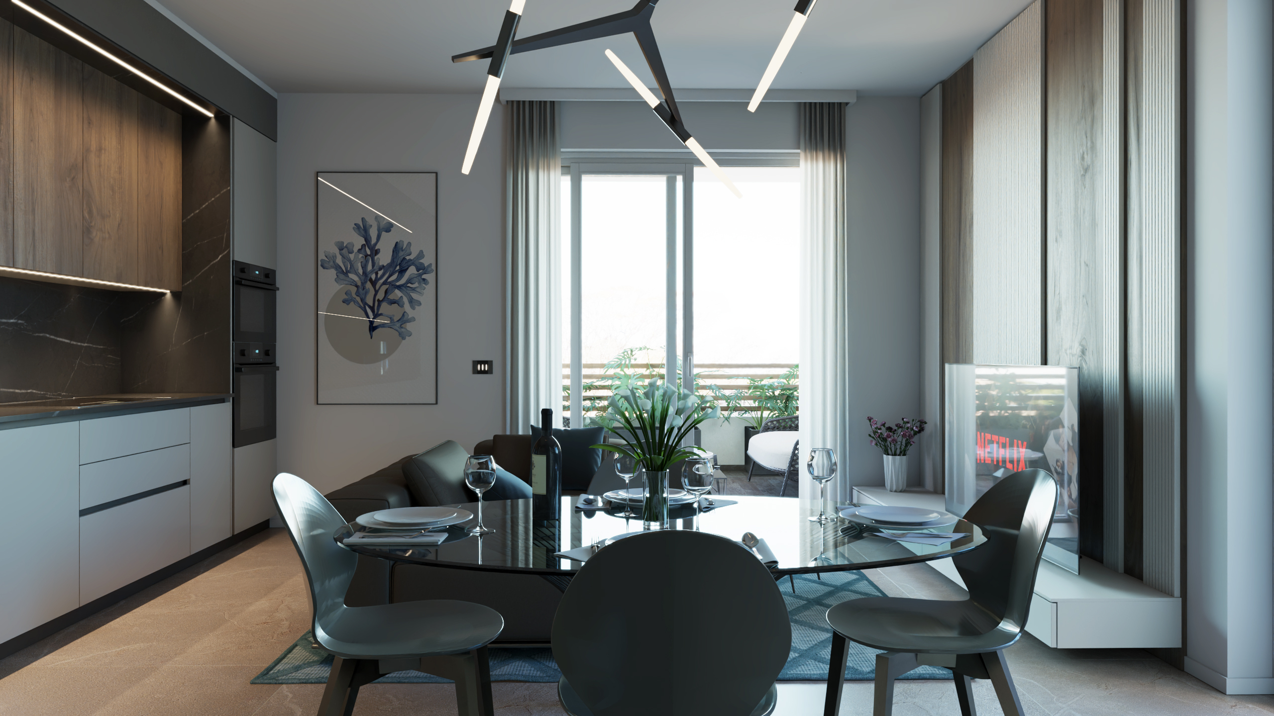 Bilocale con terrazzo a Alghero