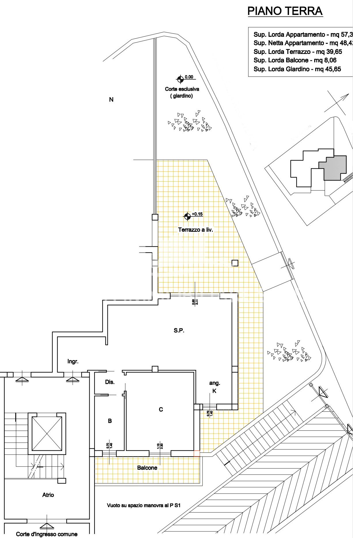 Appartamento con giardino a Alghero