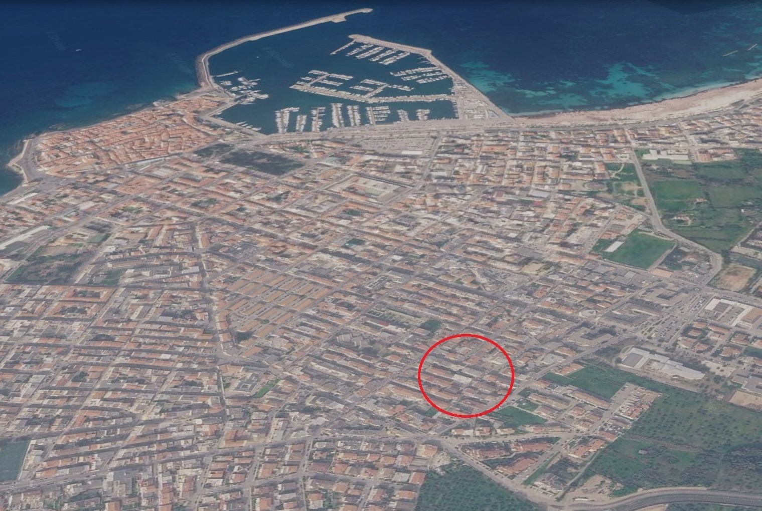 Trilocale con terrazzo a Alghero