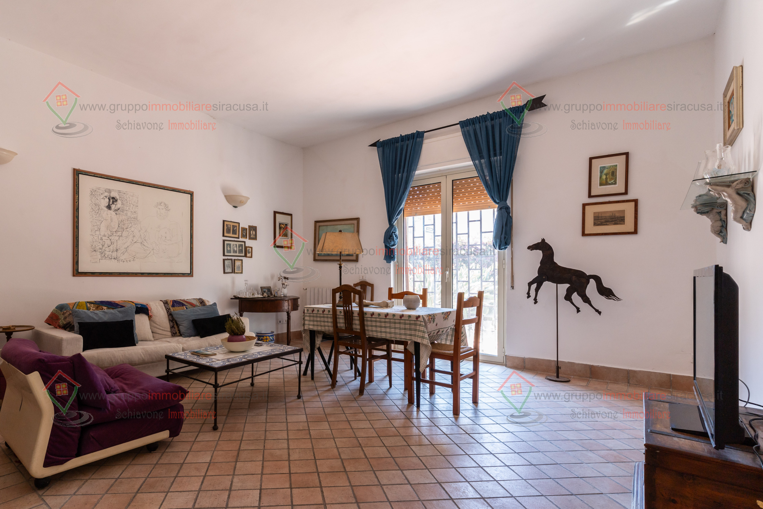 Appartamento con giardino, Siracusa pizzuta scala greca
