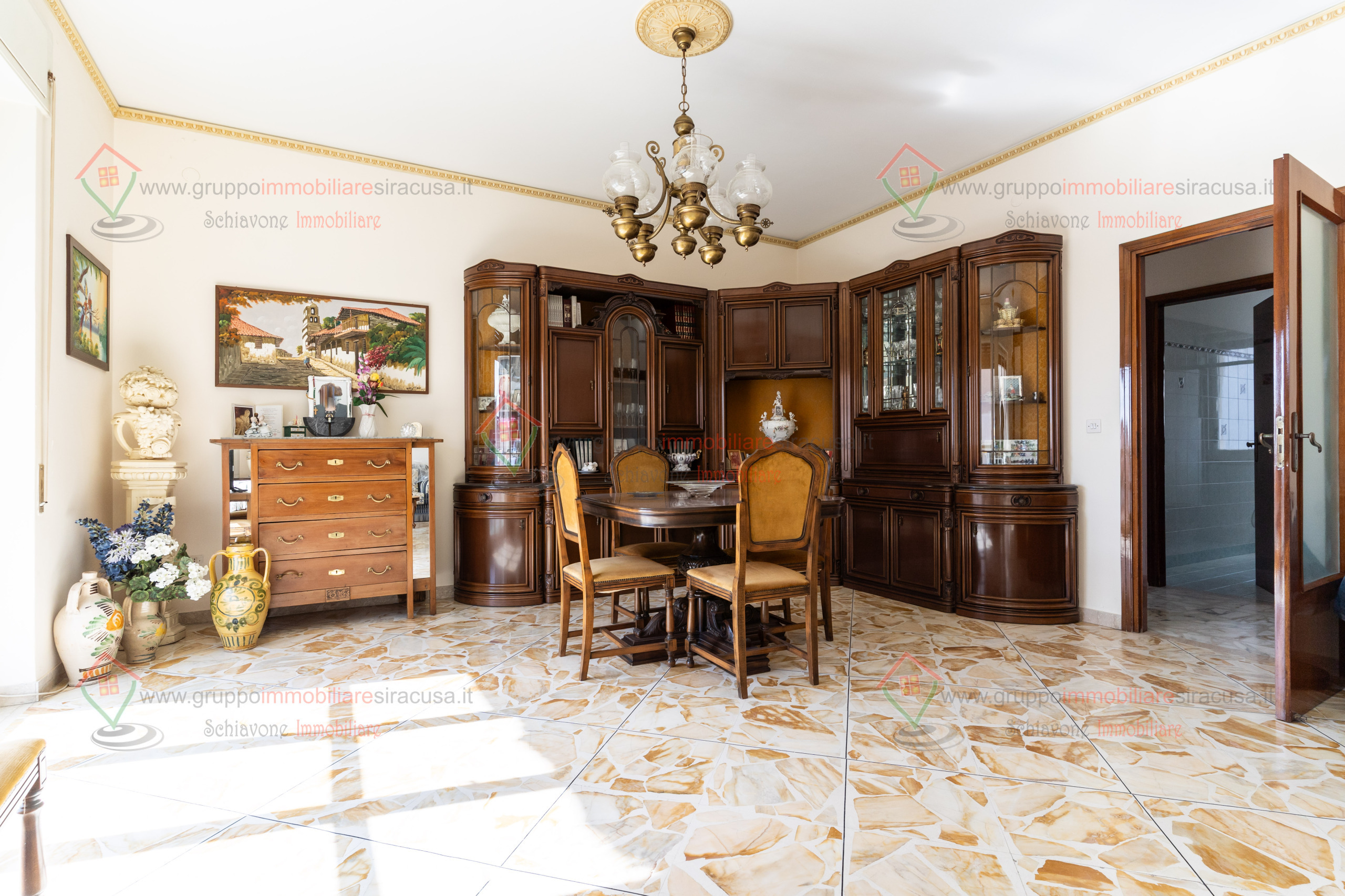 Quadrilocale con terrazzo, Siracusa tisia tica zecchino