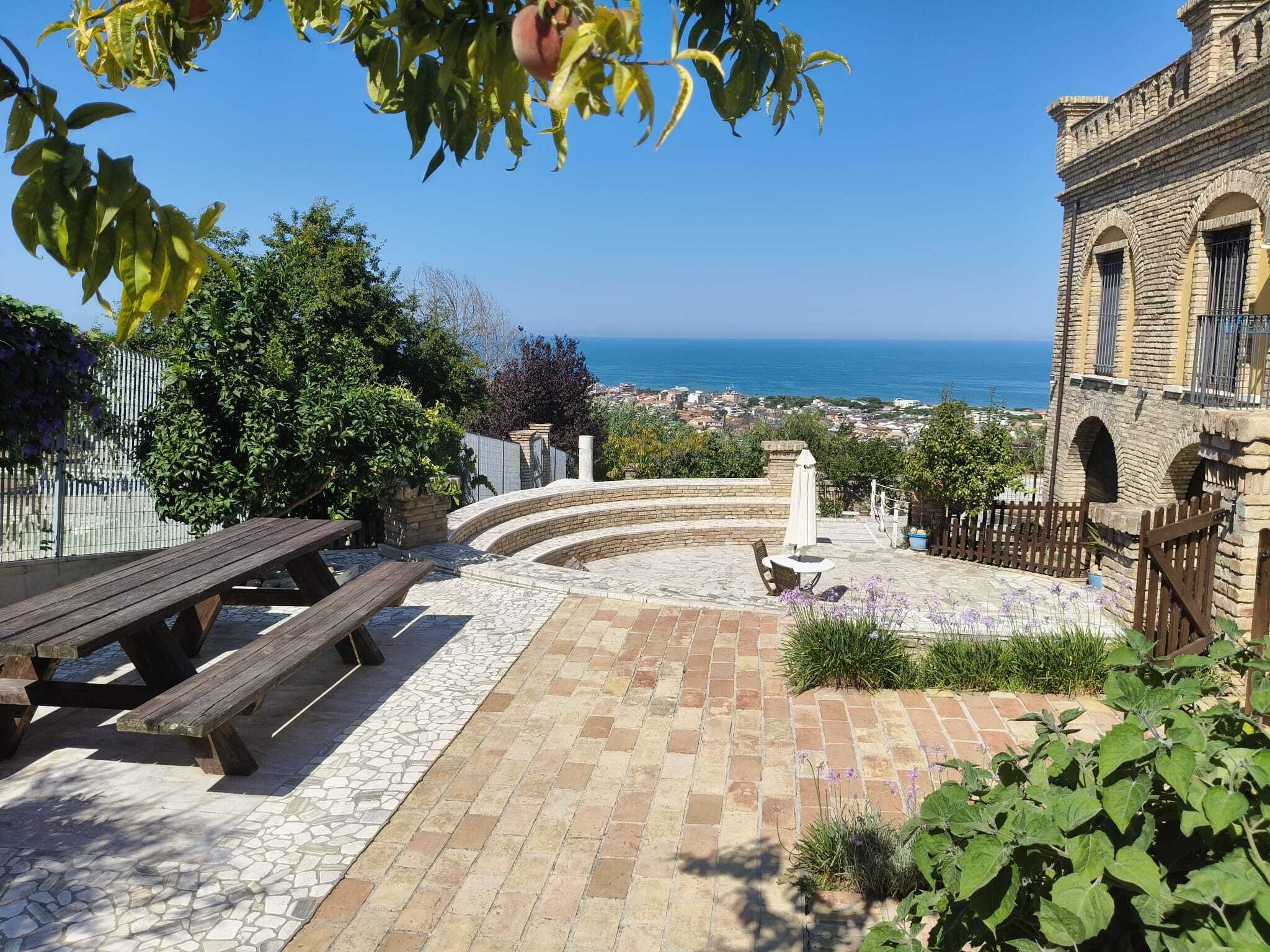 Villa con giardino a Tortoreto