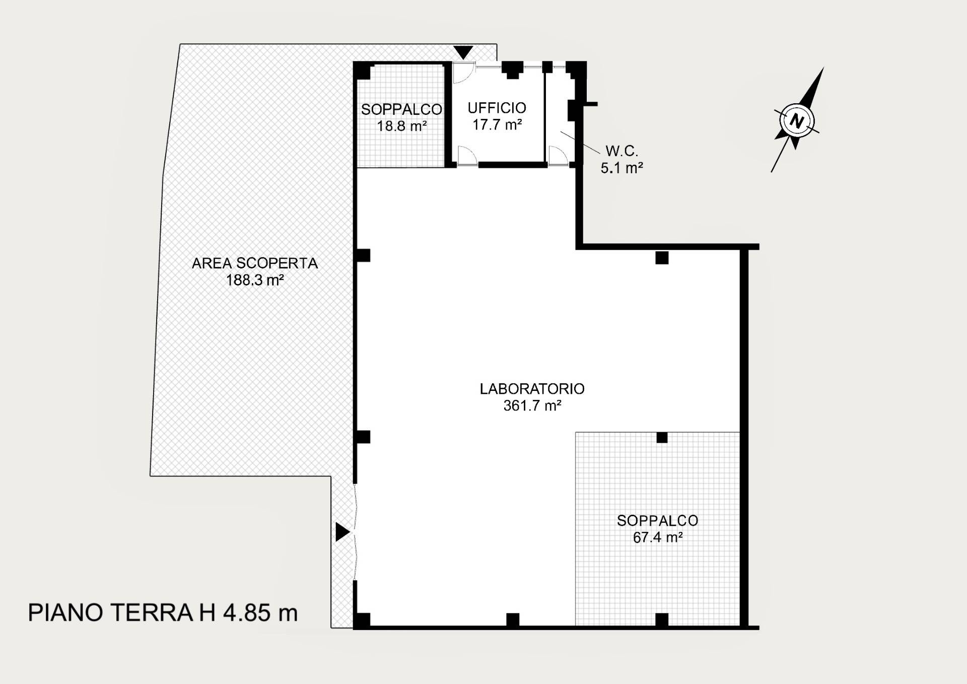 Laboratorio in vendita a Ponzano Veneto, Merlengo