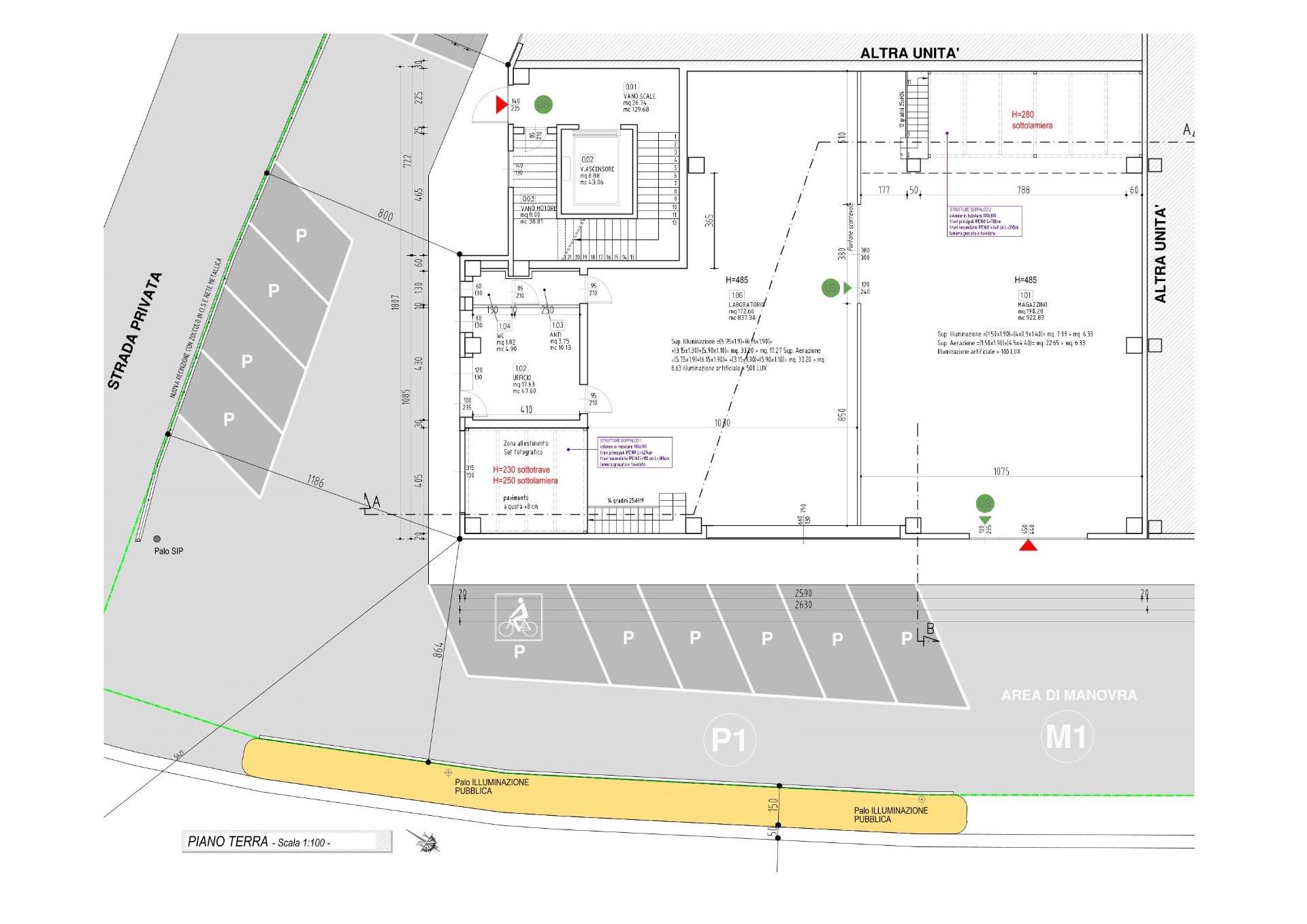 Laboratorio in vendita a Ponzano Veneto, Merlengo