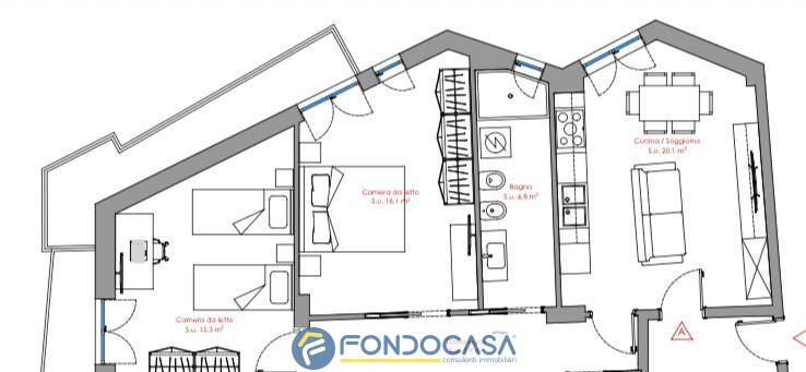 Appartamento in vendita a Salerno, Carmine