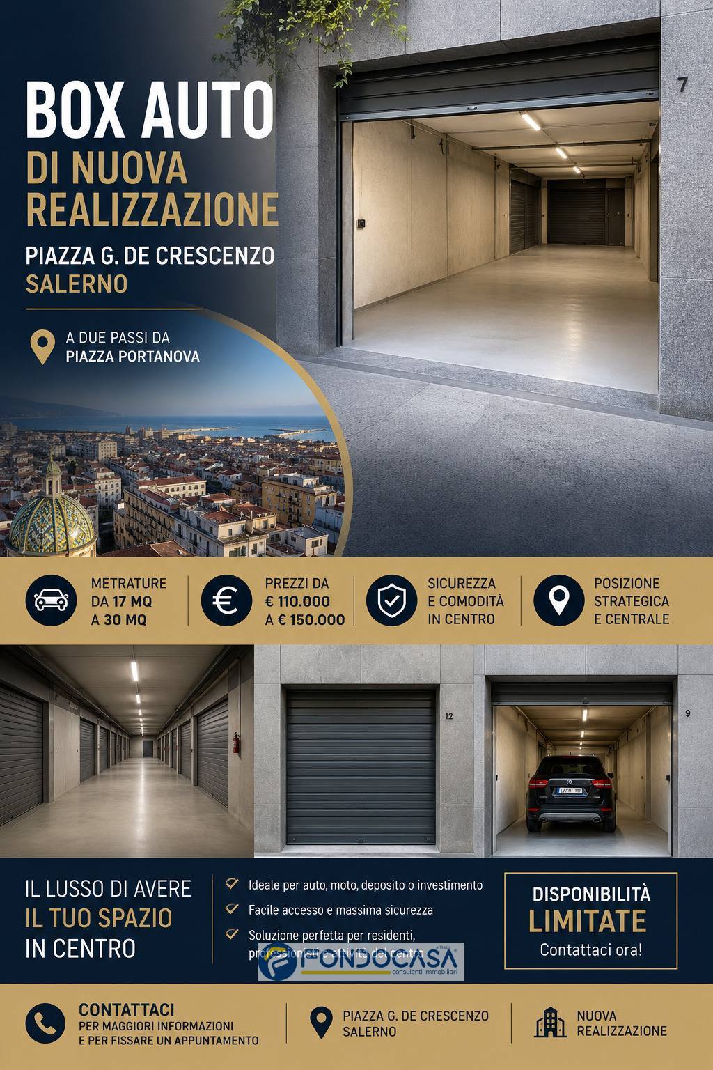 Box o garage in vendita a Salerno, Centro