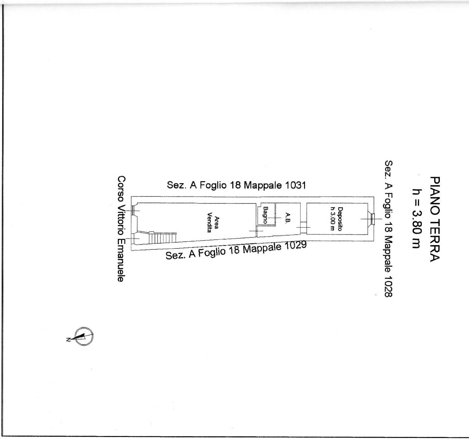 Locale commerciale in vendita a Cagliari, Stampace