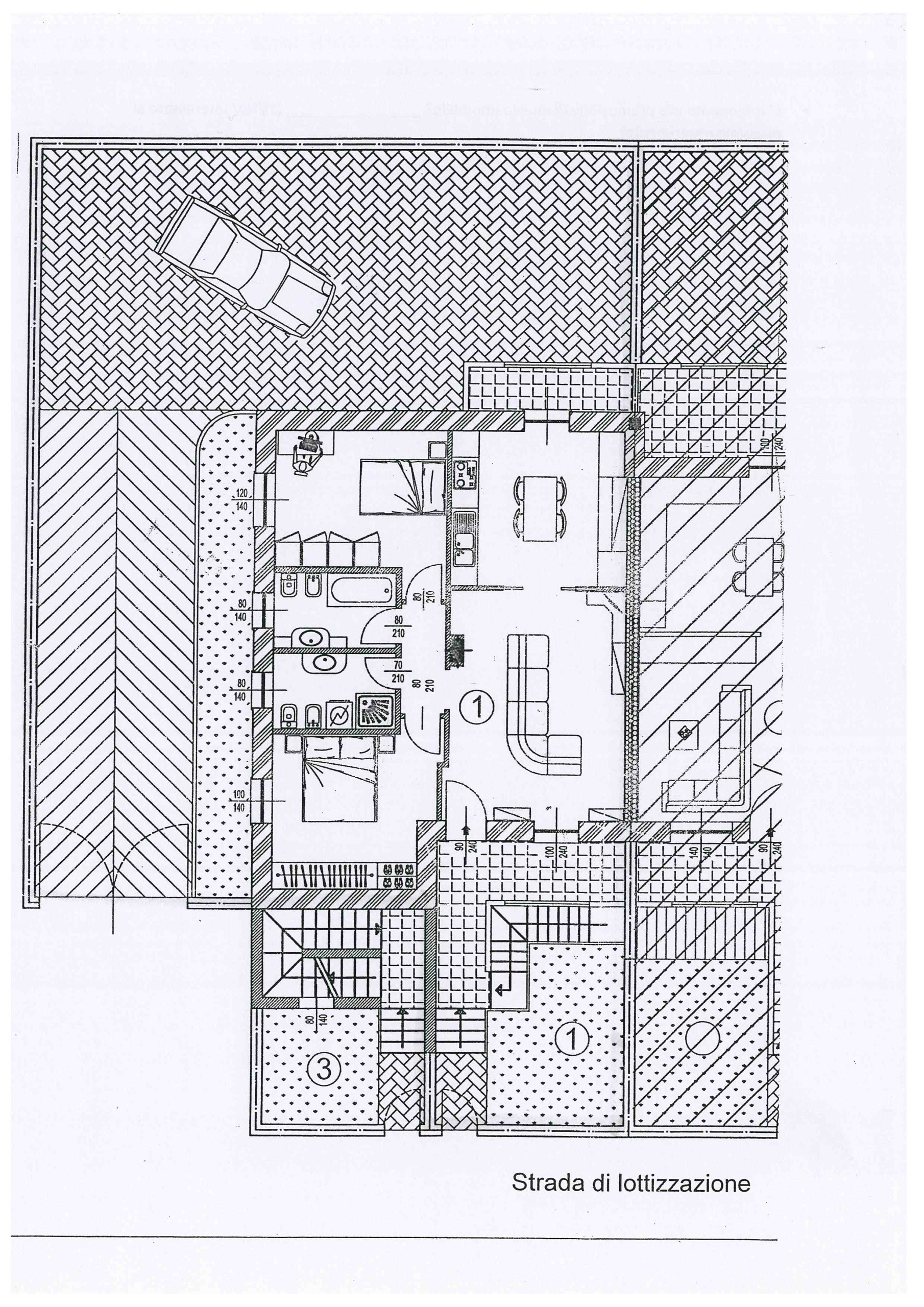 Trilocale con giardino in piscina, Castel San Giovanni