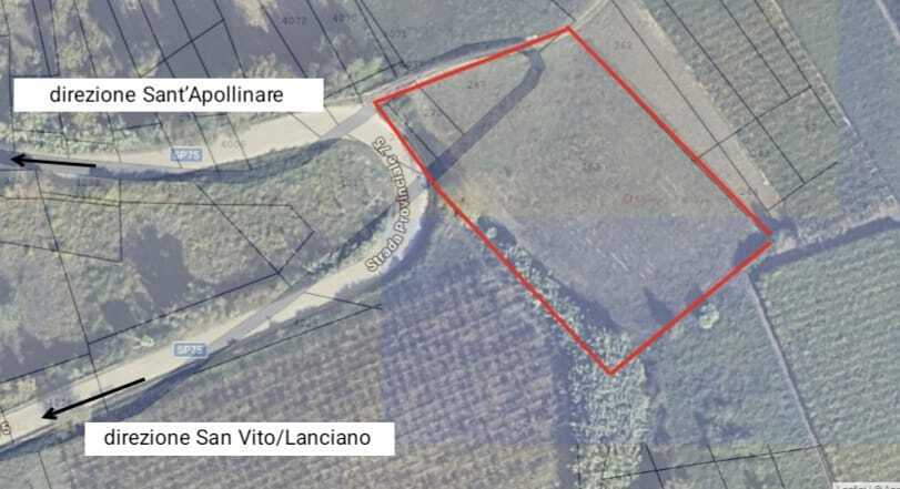 Terreno Agricolo in vendita in contrada castellana 3, San Vito Chietino