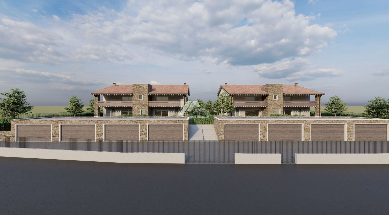 Quadrilocale con terrazzo in via antica strada romana, Gussago