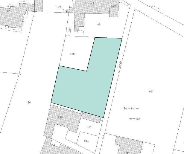 Terreno Edificabile in vendita in via giuseppe verdi 23, Botticino
