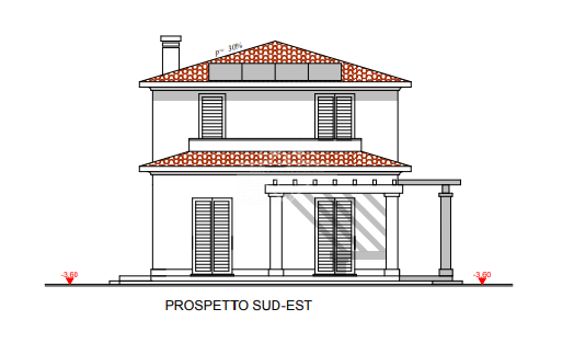 Villa con giardino, Ortonovo isola