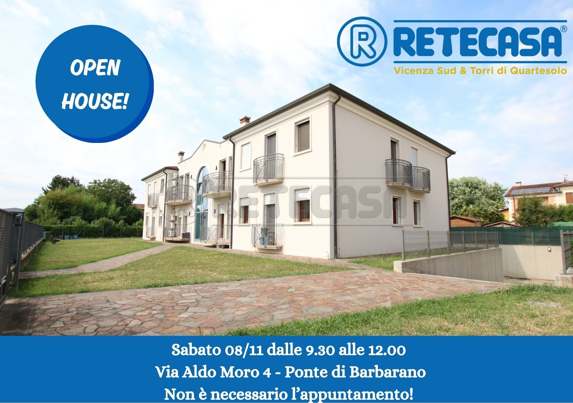 Quadrilocale con giardino in via aldo moro 4, Barbarano Mossano