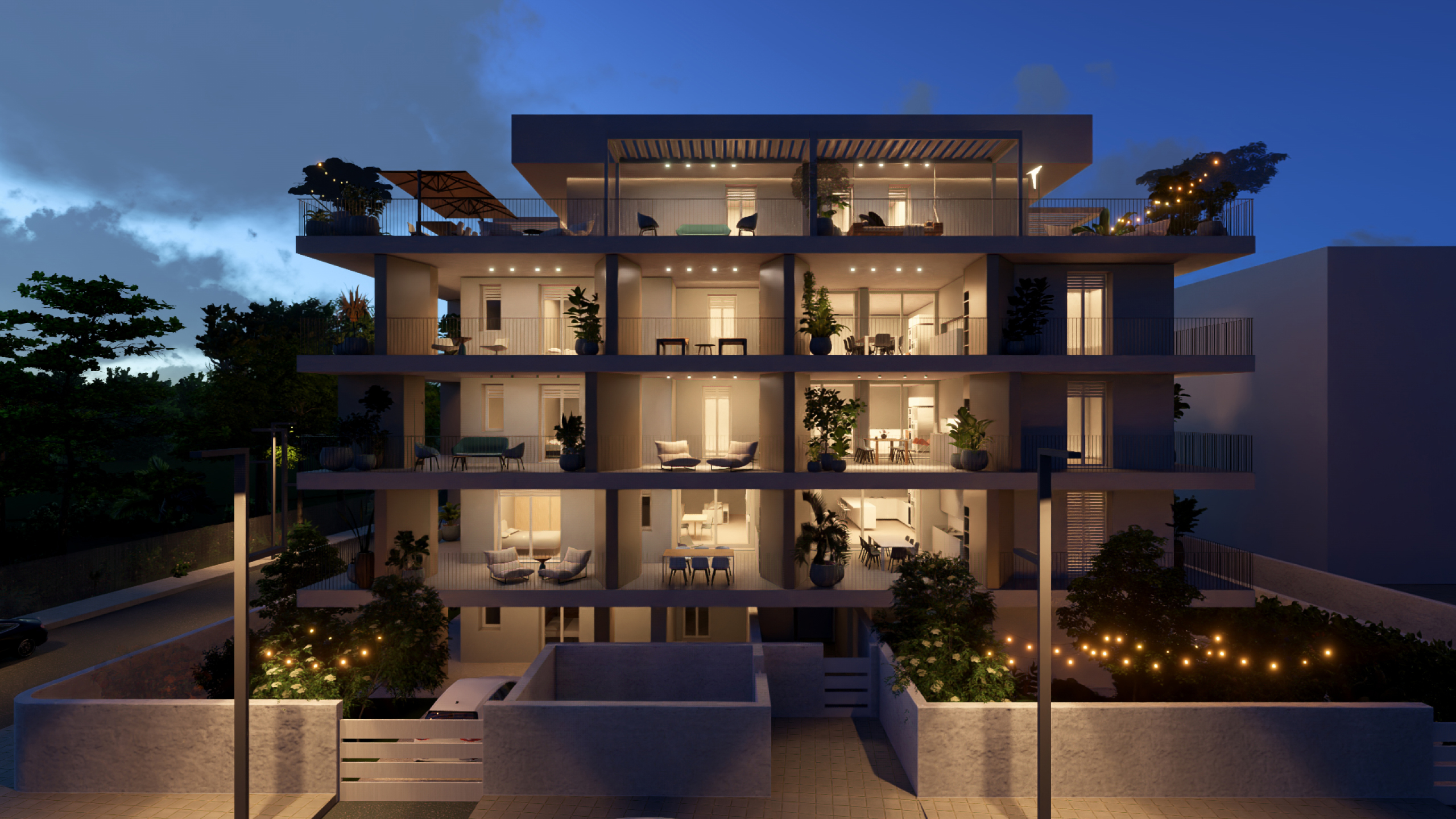 Quadrilocale con giardino in via giammatteo 39, Lecce