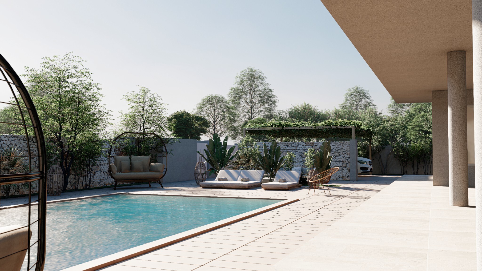 Villa con giardino in via rodi garganico 2, Lecce