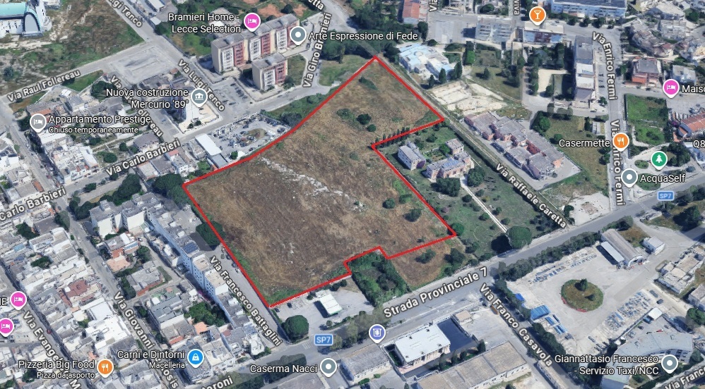 Terreno Edificabile in vendita in via monteroni 37 c, Lecce