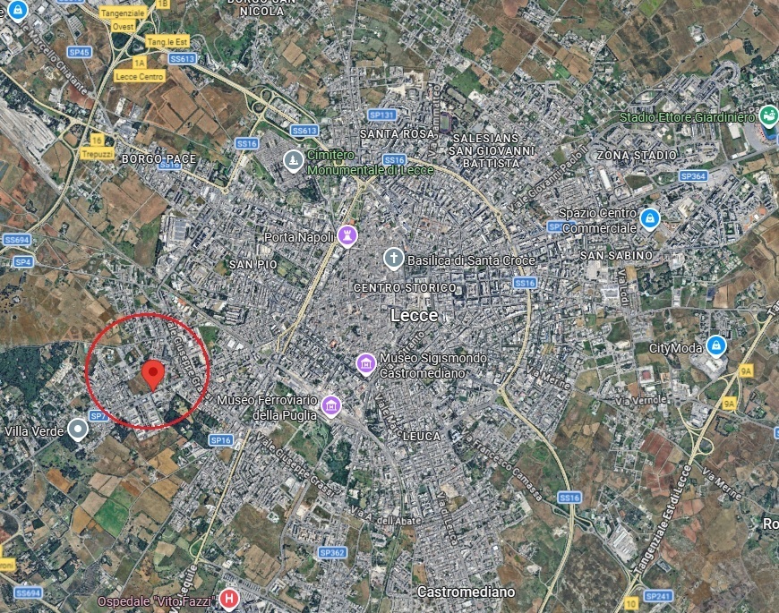 Terreno Edificabile in vendita in via monteroni 37 c, Lecce