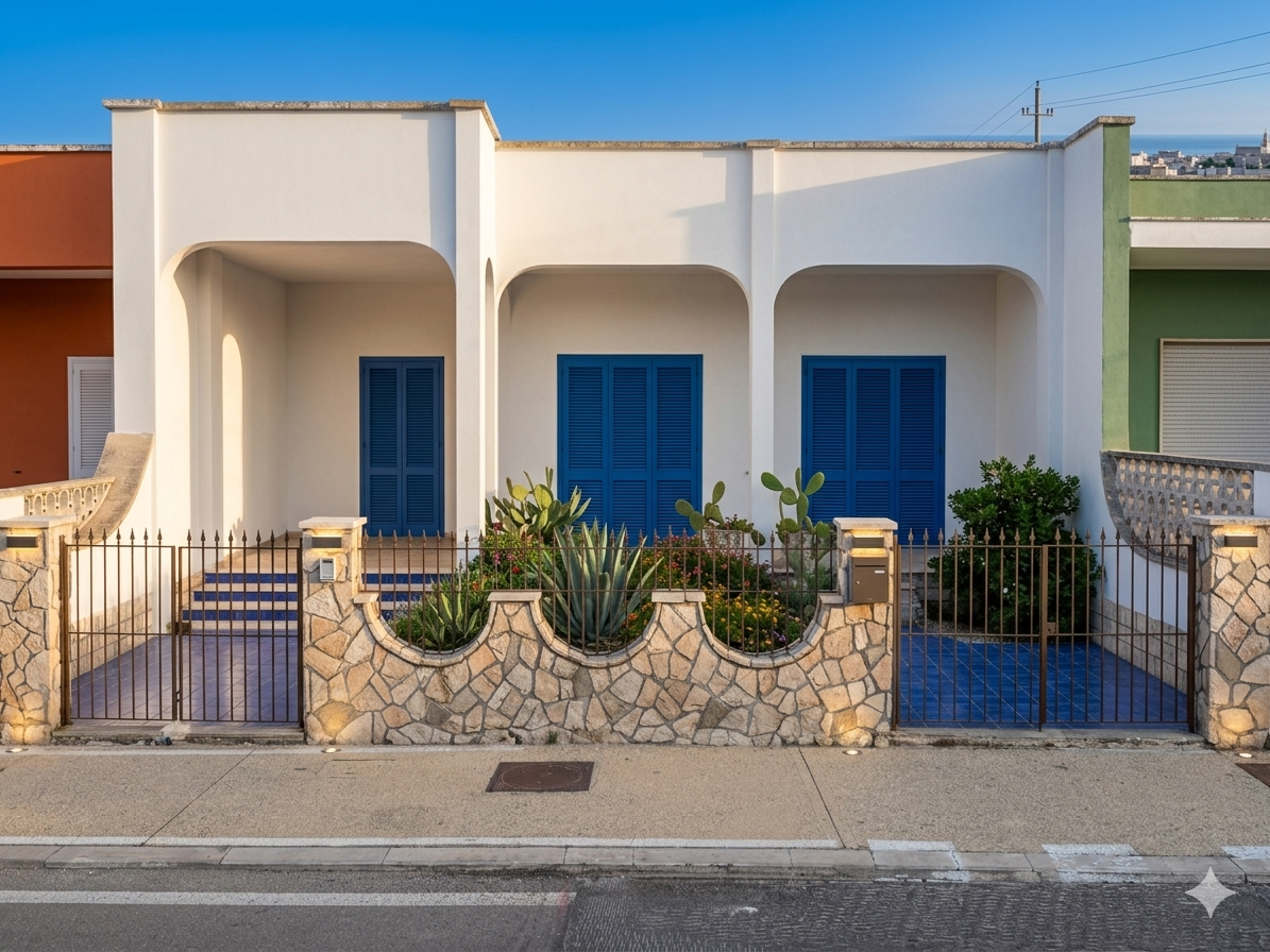 Casa indipendente con giardino in litoranea san cataldo - otranto, Melendugno