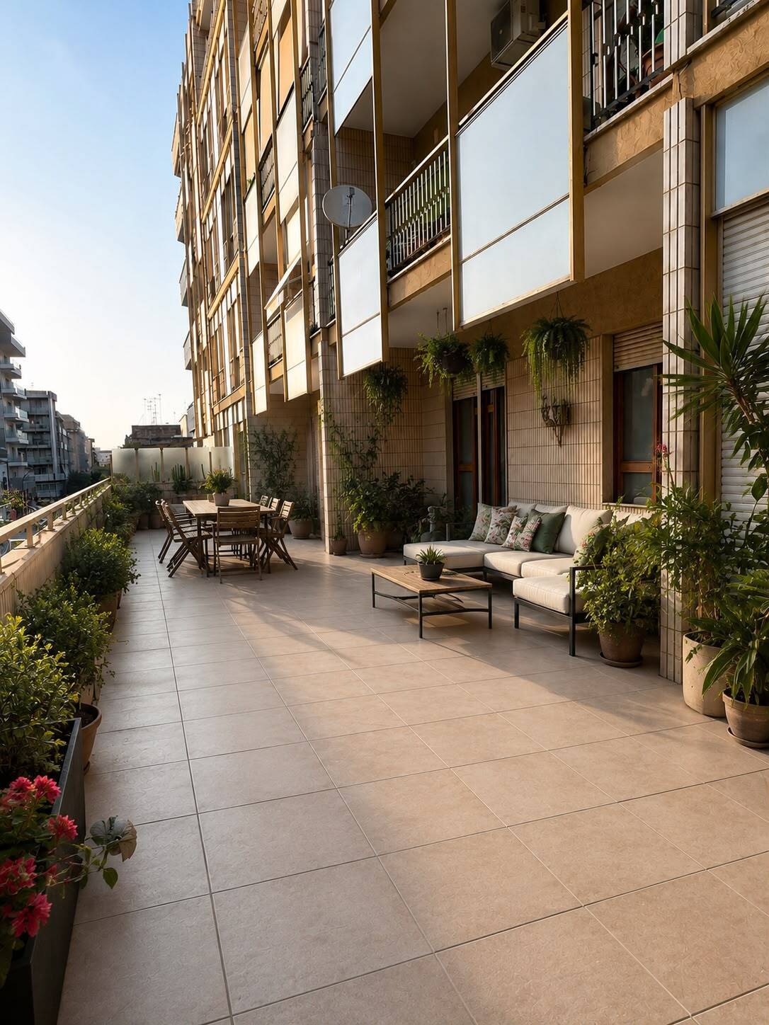 Appartamento con terrazzi in via nazario sauro 31, Lecce