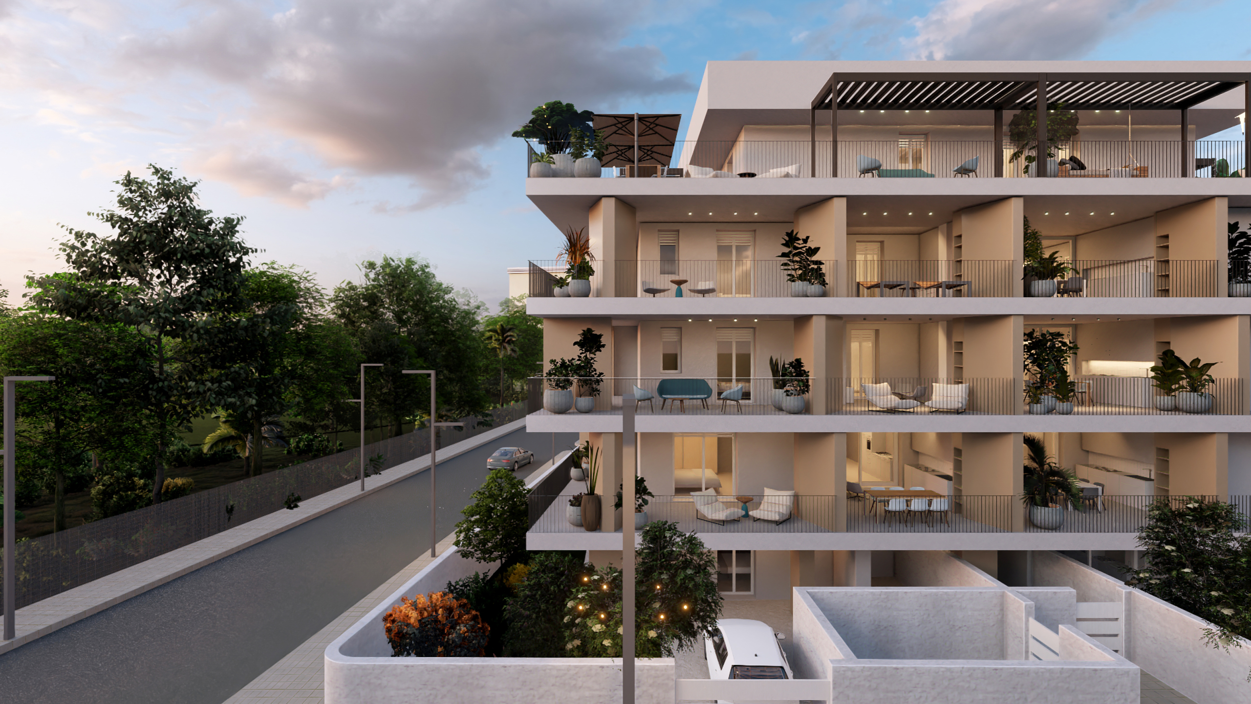 Quadrilocale con terrazzo in via giammatteo 39, Lecce