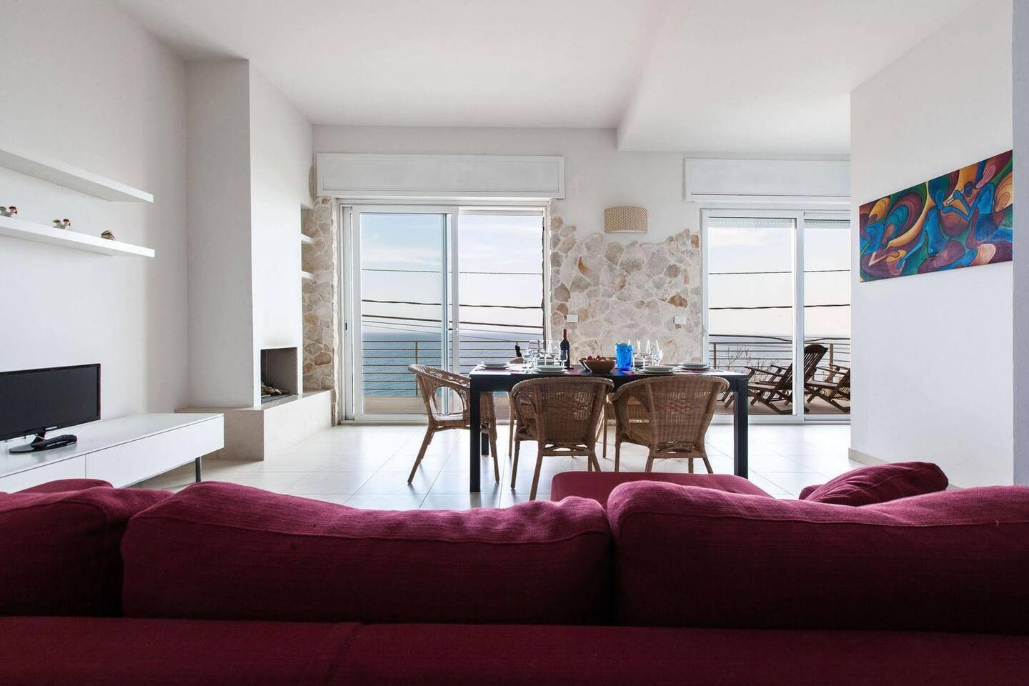 Appartamento con terrazzo in via litoranea tricase 174, Castro