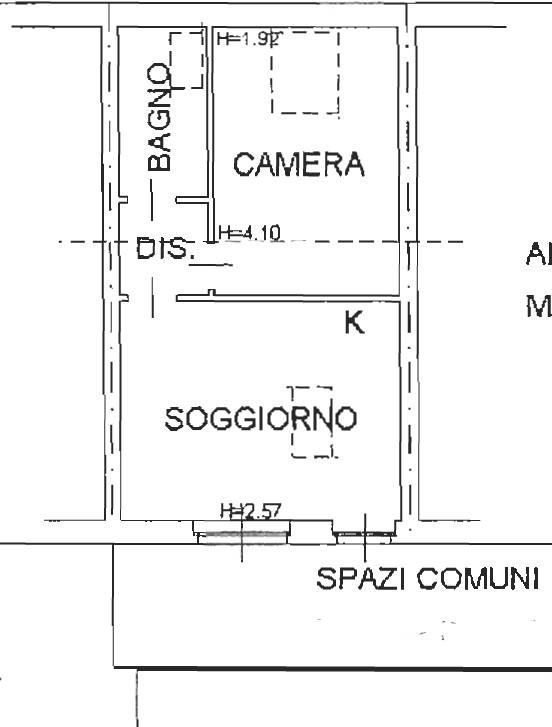 Bilocale arredato in affitto a Pogliano Milanese