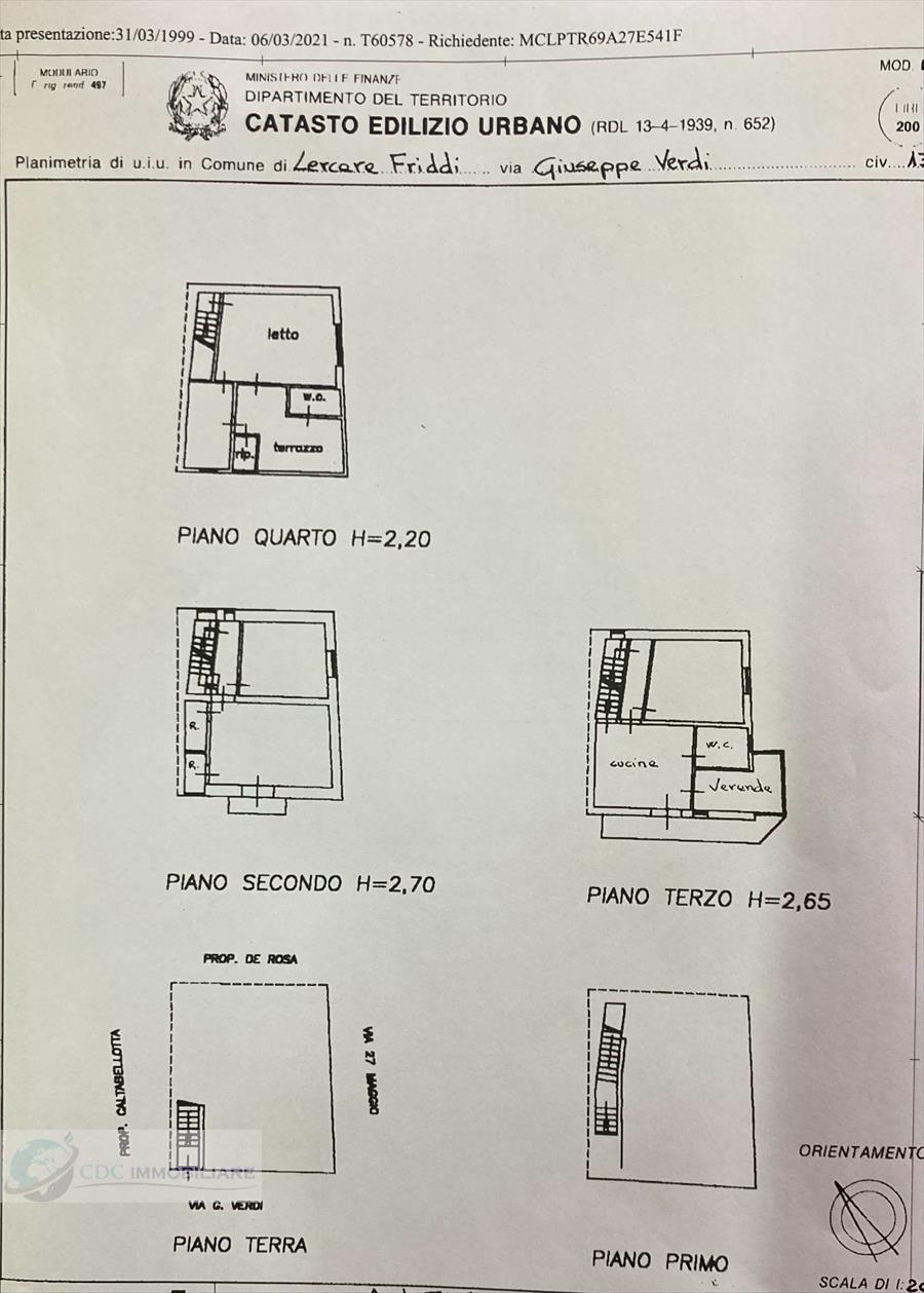 Casa indipendente da ristrutturare, Lercara Friddi centro storico