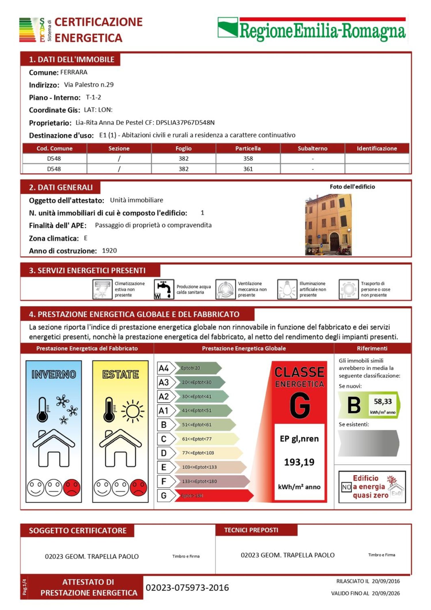 Casa singola in vendita a Ferrara