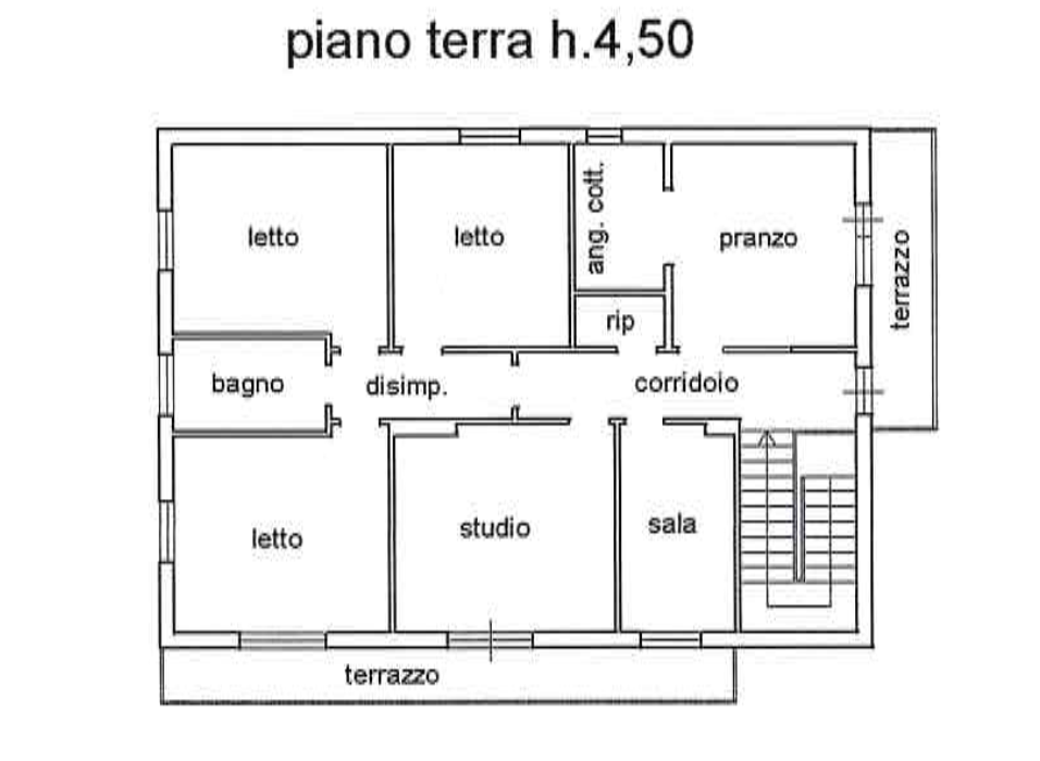 Quadrilocale con terrazzi a Civitella di Romagna