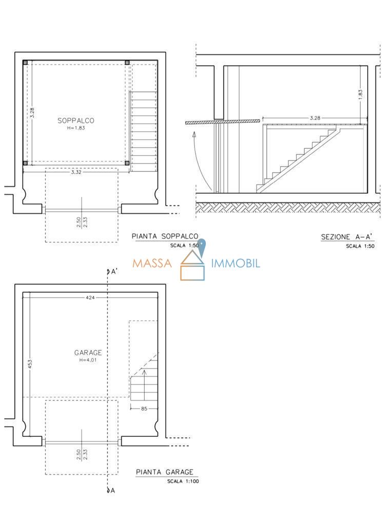 Magazzino in vendita in via quercioli 77, Massa