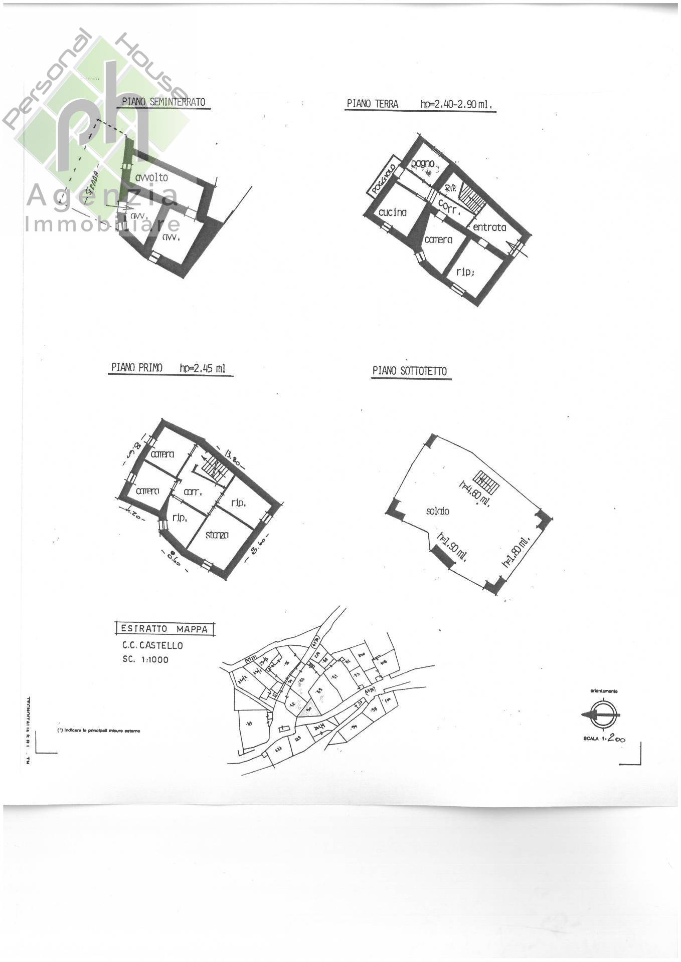 Villetta bifamiliare in vendita a Castel Condino