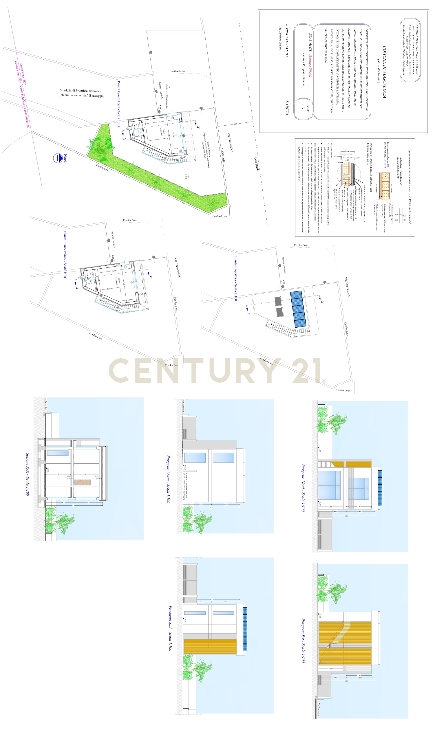 Casa indipendente con giardino in via tremestieri 18, Mascalucia