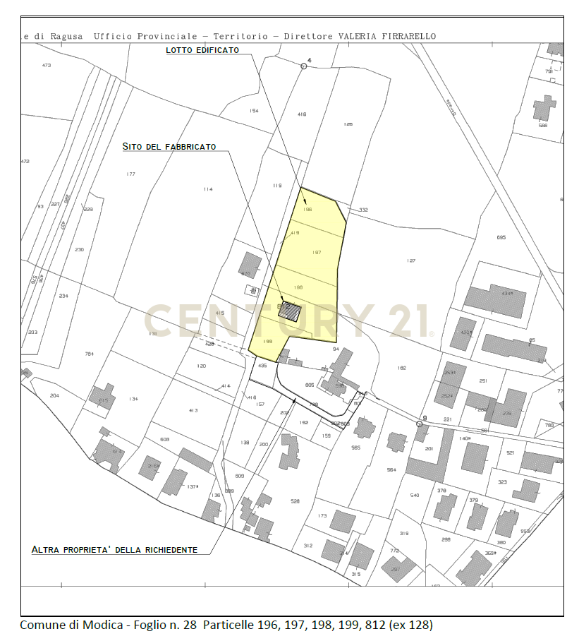 Villa con giardino in via catagirasi 153b, Modica
