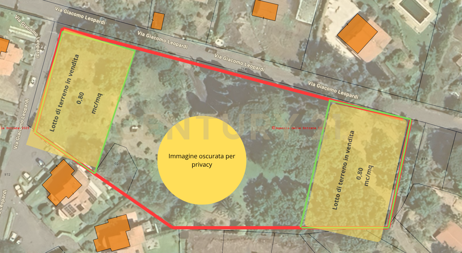 Terreno Industriale in vendita in via giacomo leopardi, Viagrande
