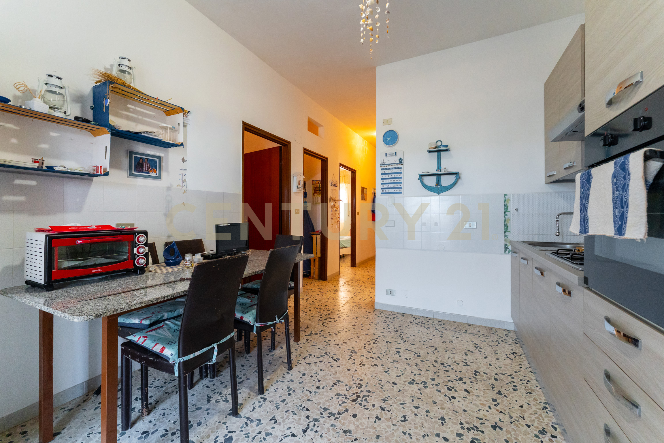 Trilocale con giardino in via settebello 92, Augusta