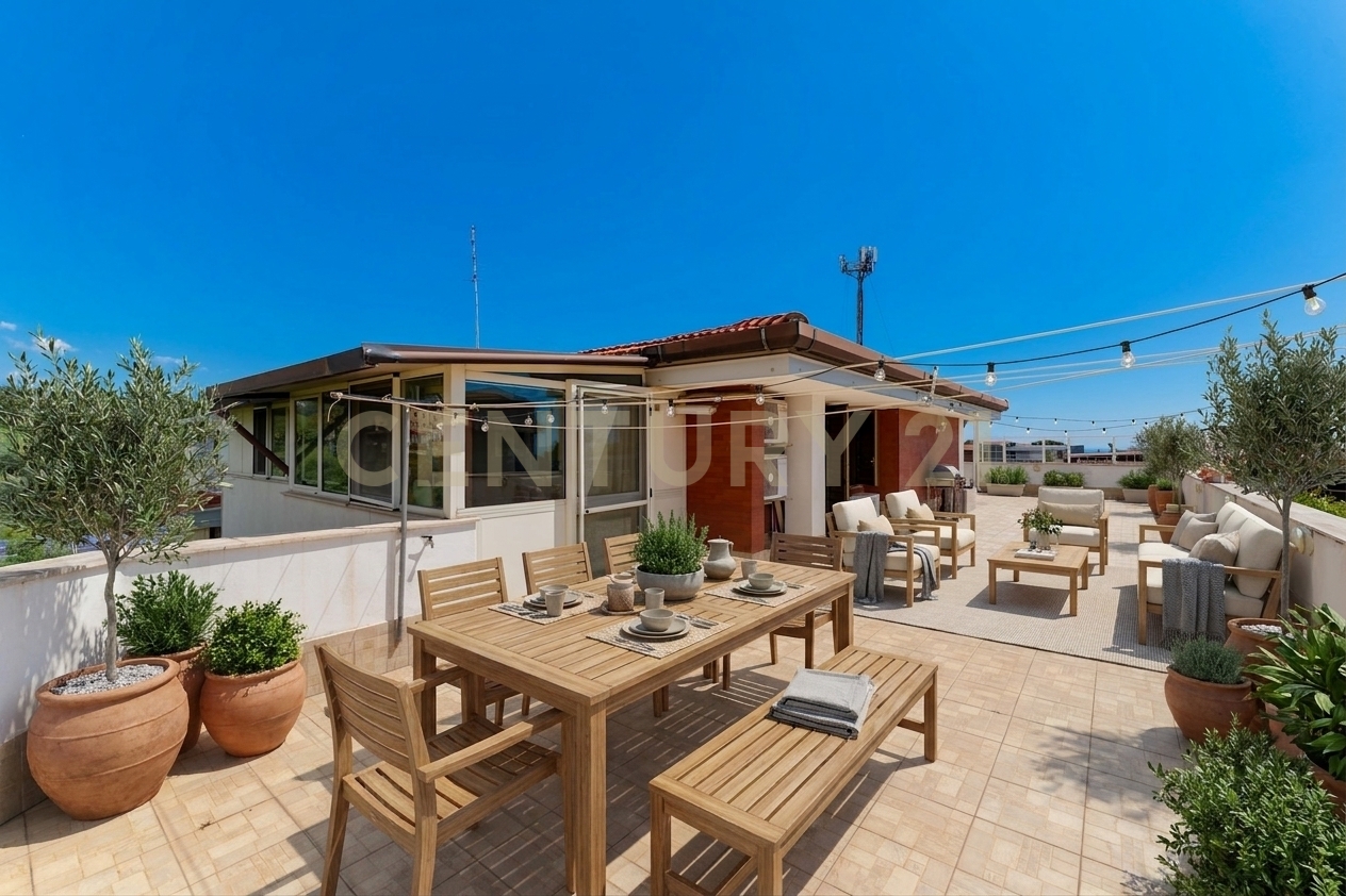 Attico con terrazzo in via salvatore di franco 5, Catania