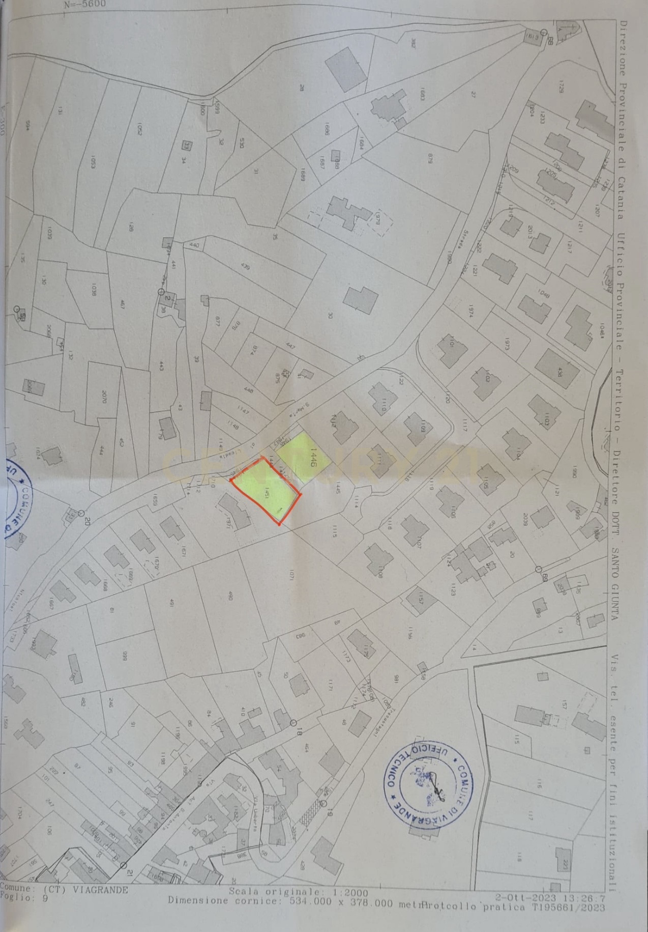 Terreno Agricolo in vendita in via indirizzo 11, Viagrande