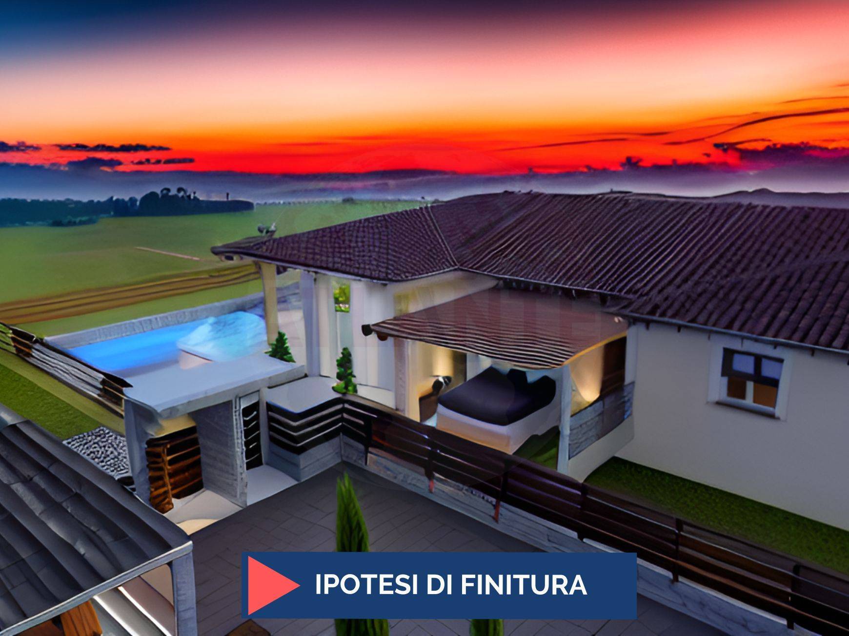 Villetta bifamiliare in vendita a Roccafranca