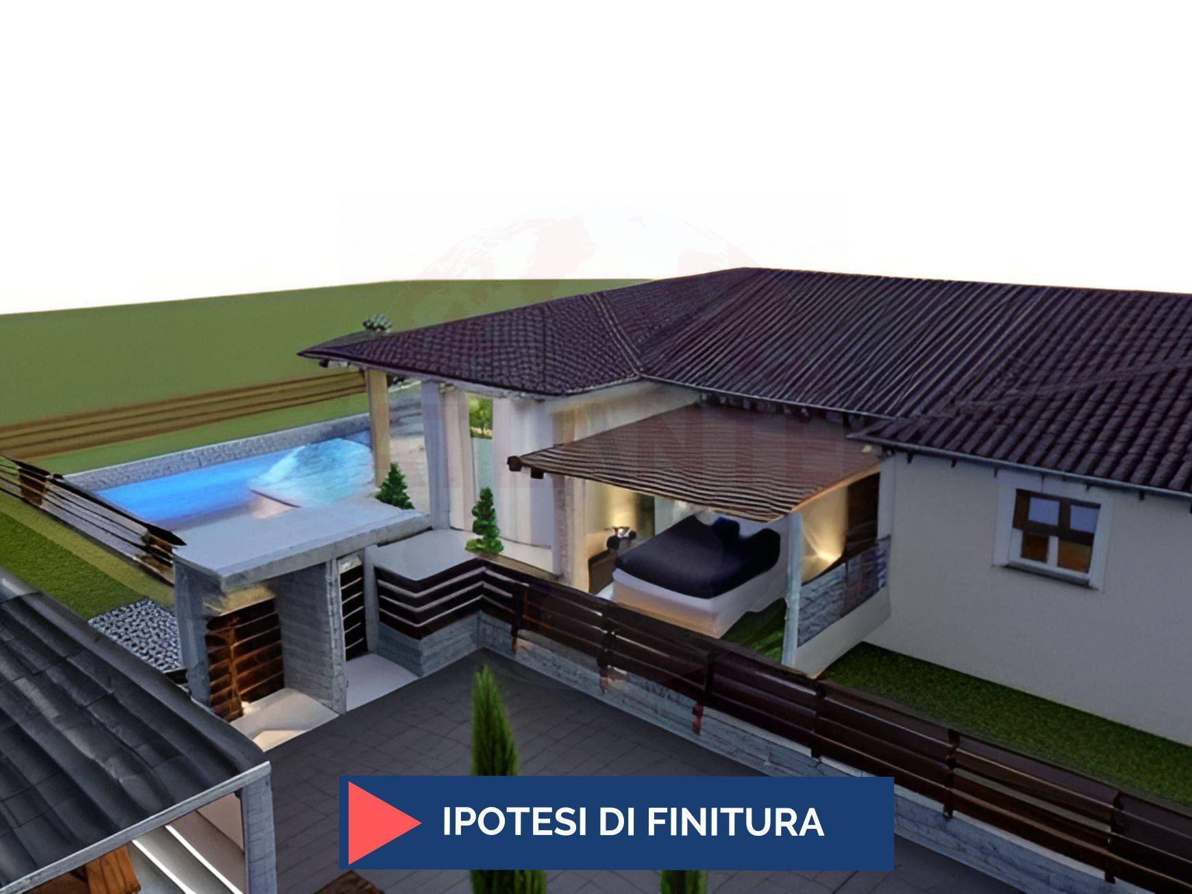 Villetta bifamiliare in vendita a Roccafranca