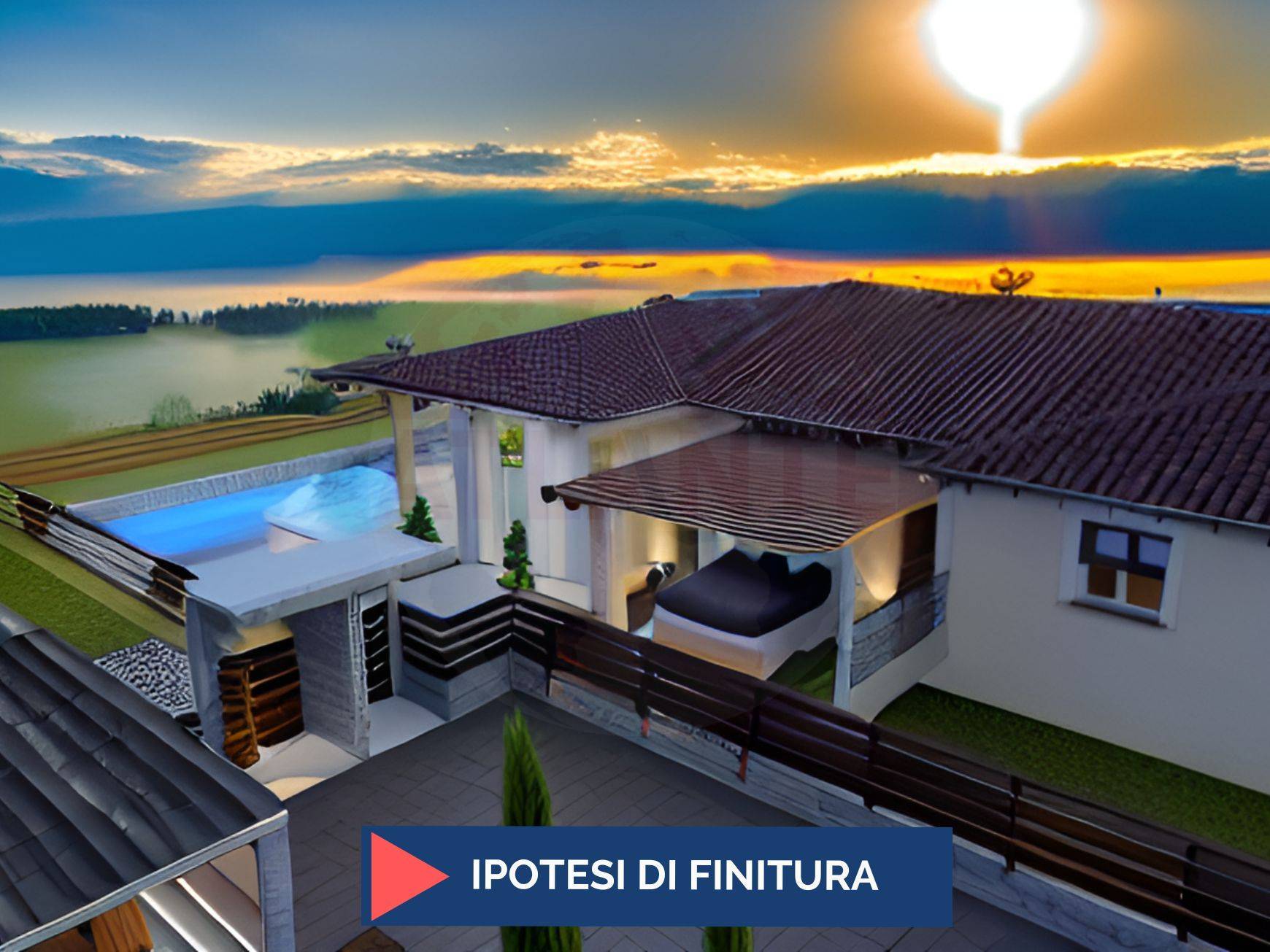 Villetta bifamiliare in vendita a Roccafranca