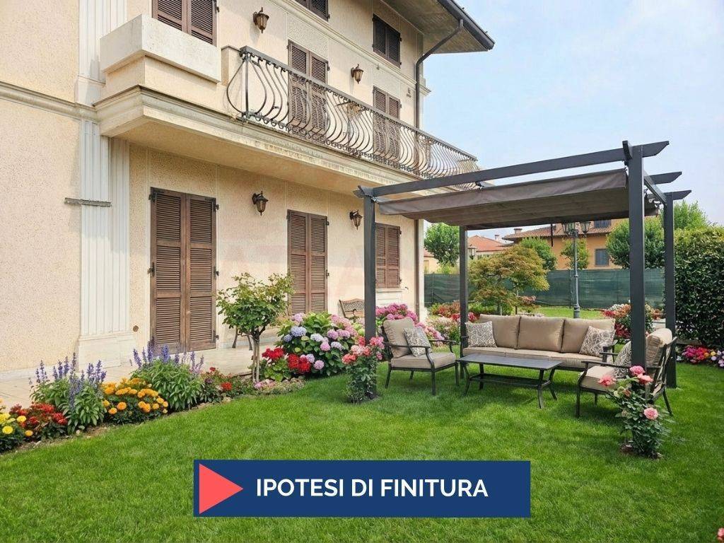 Porzione di villa in vendita a Passirano, Monterotondo