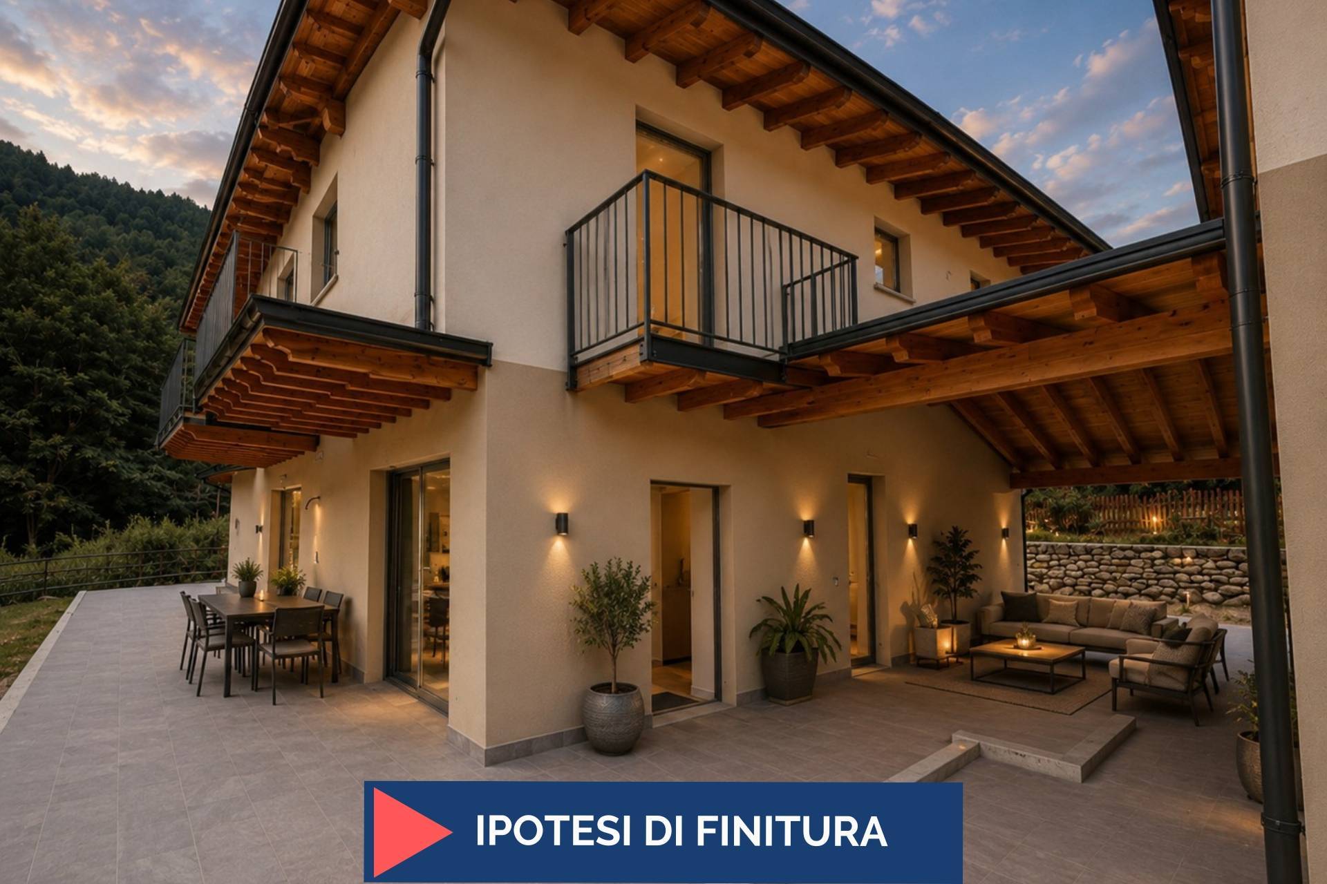 Villetta bifamiliare in vendita a Zone