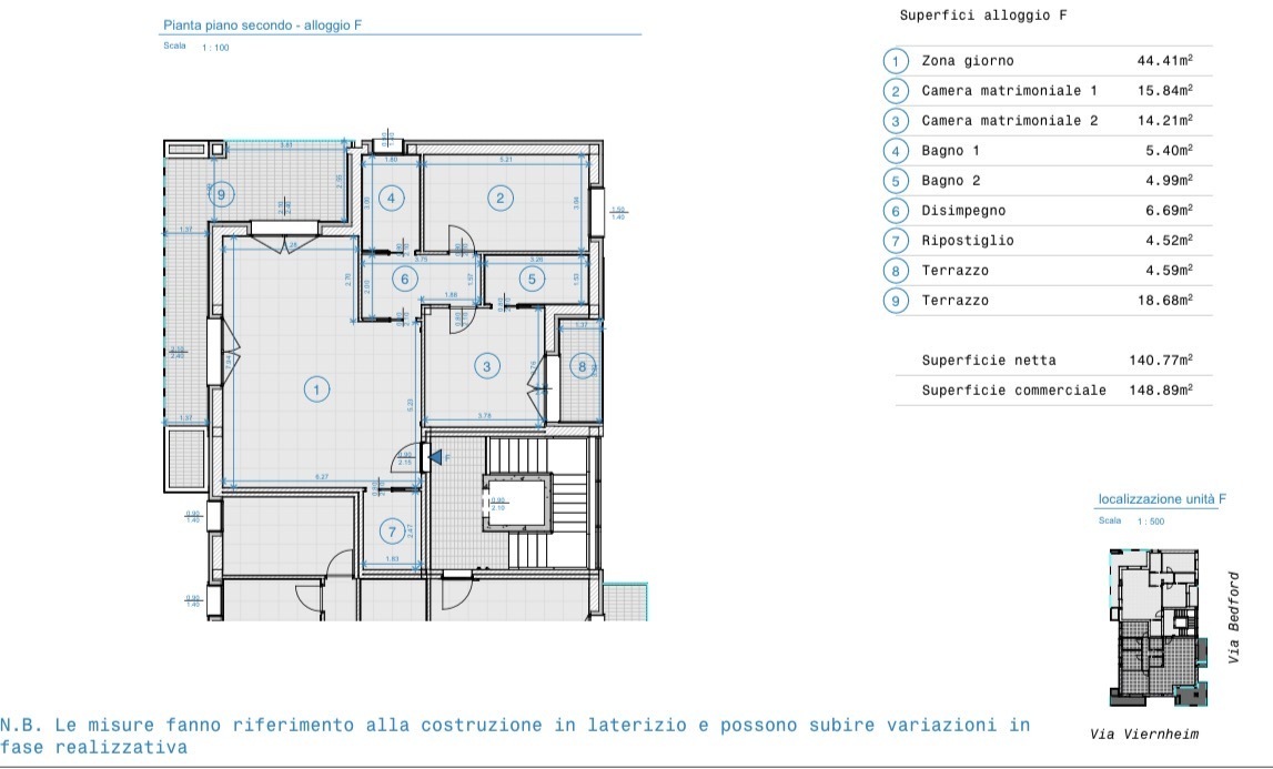 Appartamento nuovo in via viernheim 3, Rovigo