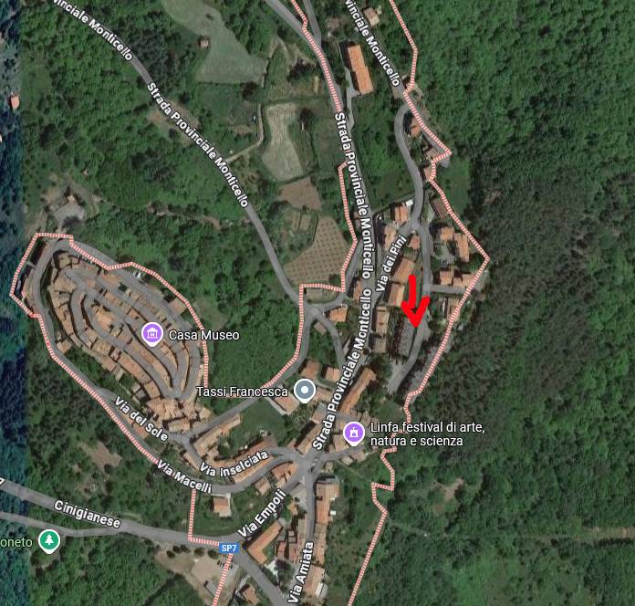 Appartamento in vendita a Cinigiano, Monticello Amiata