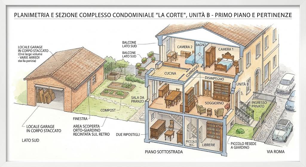 Appartamento in vendita a Pisa, Lungarni
